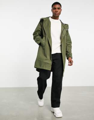 Fred perry trench outlet coat mens