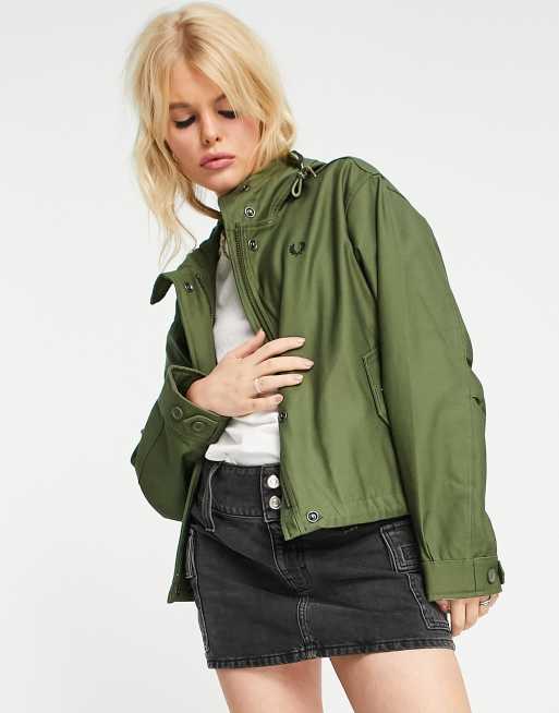 Fred perry hotsell fishtail parka womens