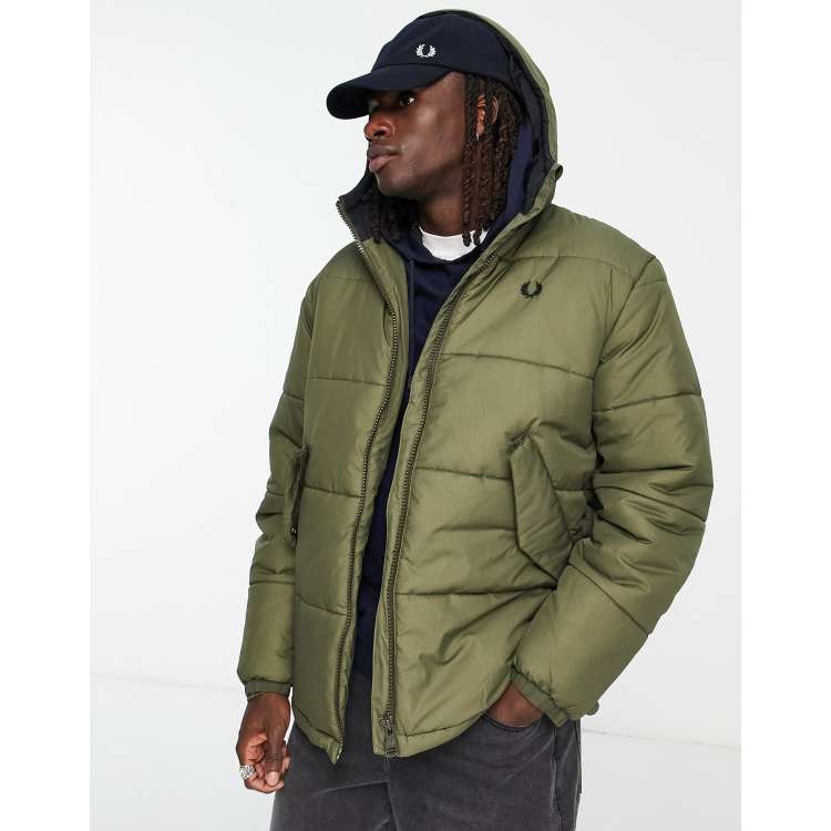 Fred perry padded parka online