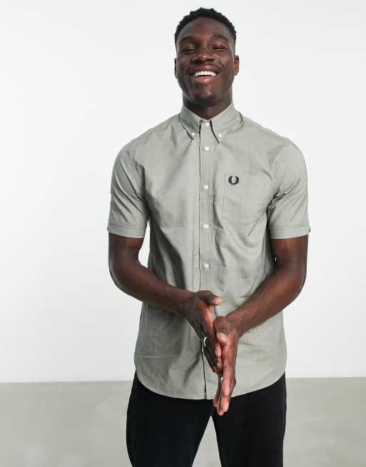 Fred perry clearance short sleeve shirt