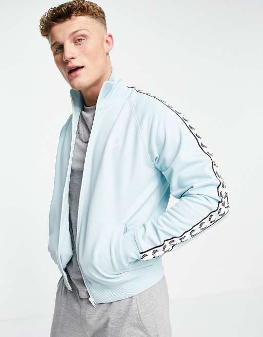 Light blue clearance fred perry jacket