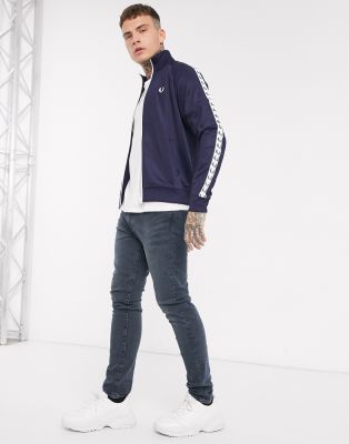 fred perry track top