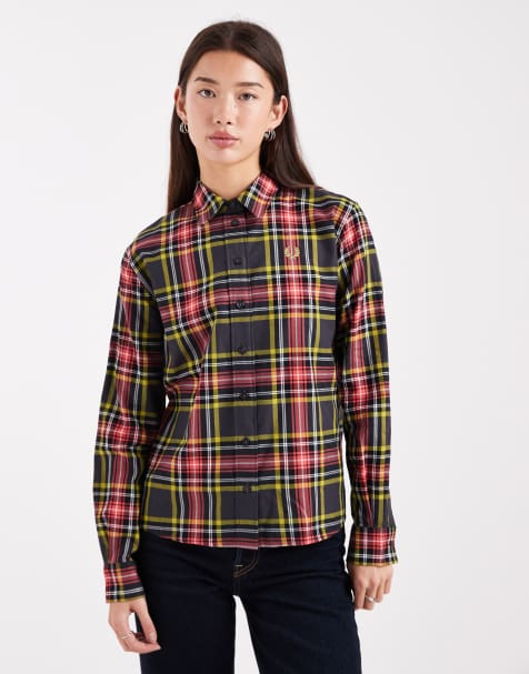 Fred Perry - Skjorte med skotsktern - view 1
