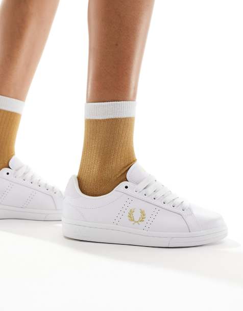 Fred Perry - Sneakers in pelle bianche - view 1