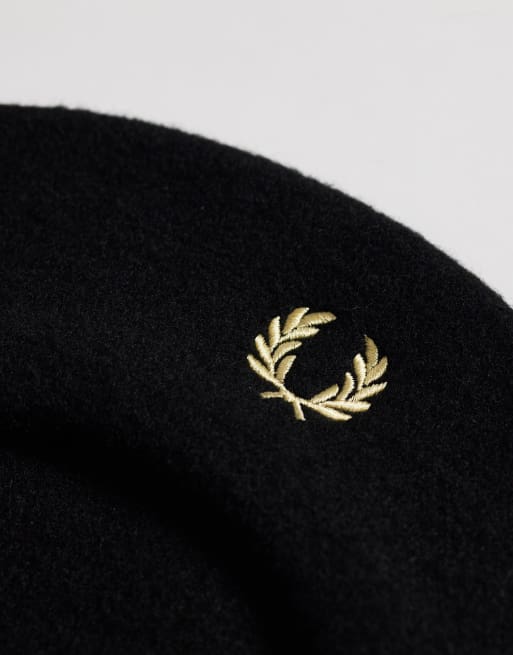 Fred Perry - Sort baret med logo, 2 af 3