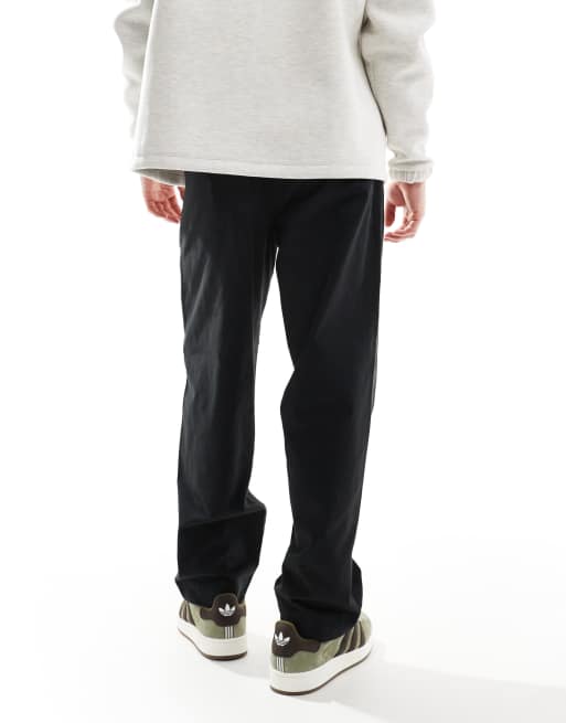 Fred Perry - Sorte twillbukser med lige ben, 2 af 5
