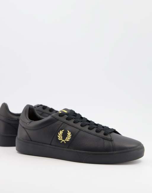 Zapatillas fred perry negras new arrivals