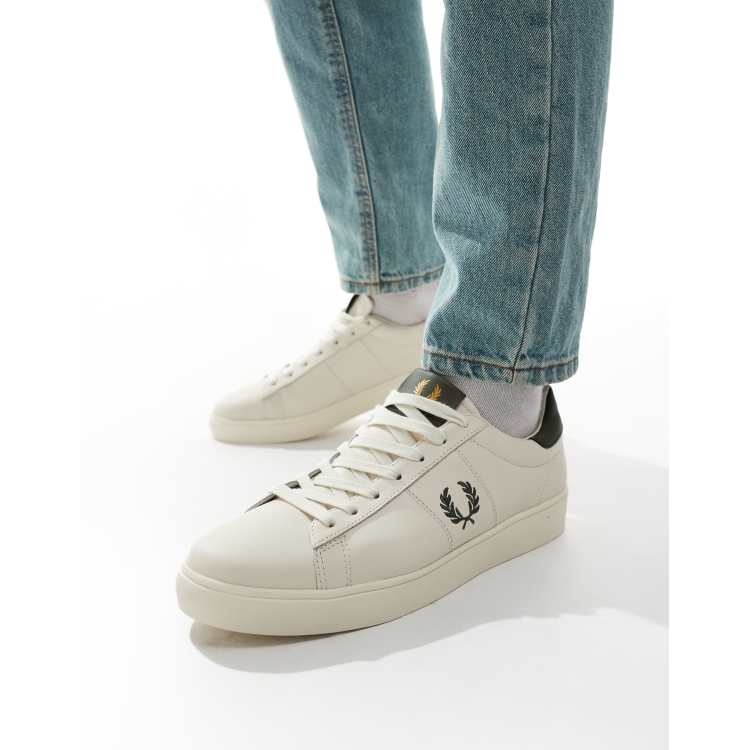 ★FRED PERRY★ B721 Leather Puff Branded 303 SFPU2519304303 Fred Perry sneakers men b721 B9305-303 Snow White leather