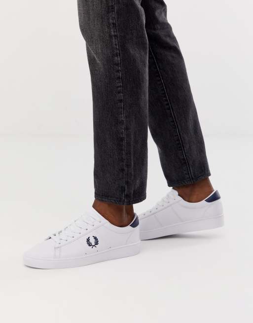 fred perry trainers white