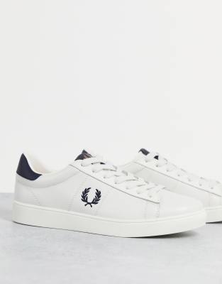 grey fred perry trainers