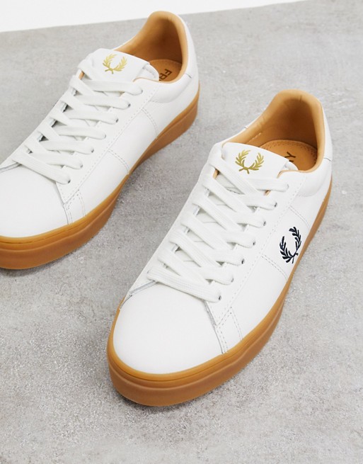 Fred Perry Spencer leather trainers