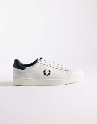 Spencer - Weiße Sneaker aus Leder mit Logo Weiß 41