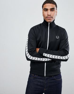 fred perry track top