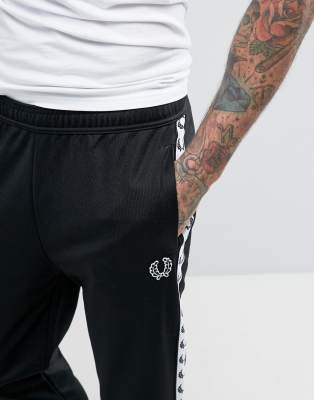 fred perry track pants mens