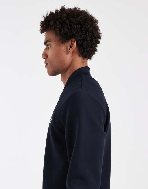 Fred Perry stripe tape co-ord track jacket in navy, 4 of 5