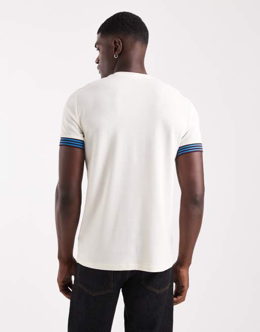 トップス FRED PERRY Textured Zip-Through Overshirt - Navy | Men's Shirts