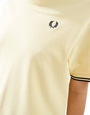Fred Perry Striped Ribbed T-shirt
