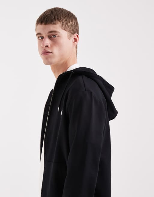 Fred Perry - Sweat à capuche avec fermeture éclair - Noir, 5 de 5