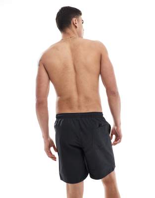 Fred Perry Swim Shorts In Black
