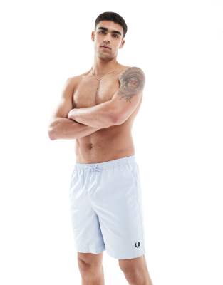 Fred Perry Swim Shorts In Blue