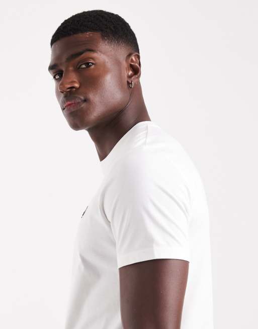 Fred Perry - T-shirt à logo oversize - Blanc, 4 de 5