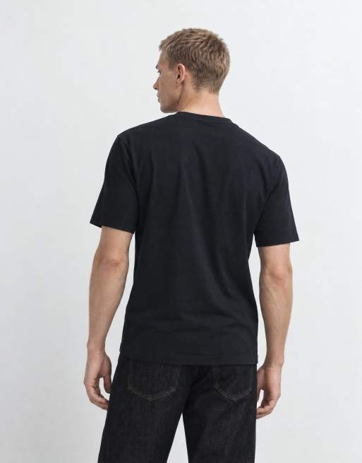 Fred Perry T-shirt a maniche corte 1952 con logo grafico in blu navy, 8 di 9