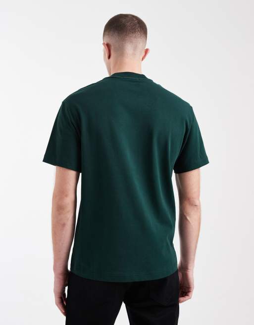 Fred Perry - T-shirt avec poche à logo - Vert foncé, 3 de 5