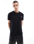 [Fred Perry] Fred Perry t-shirt in black XS Black