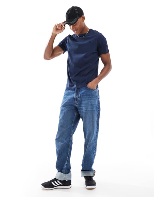 Fred Perry t-shirt in blue, 4 of 4