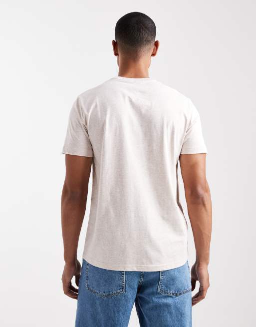 Fred Perry t-shirt in cream, 3 of 5