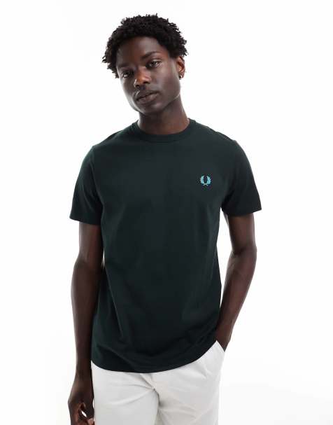 Fred Perry t-shirt in forest green - view 1