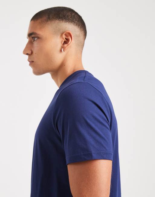Fred Perry – T-Shirt in französischem Marineblau mit „Sportswear“-Logo, 4 von 5