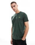 [Fred Perry] Fred Perry t-shirt in green XS Green
