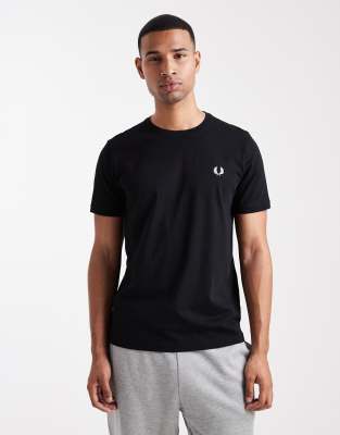T-Shirt in Schwarz Schwarz XS