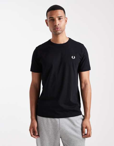 Fred Perry – T-Shirt in Schwarz - view 1