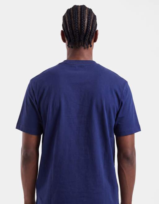 Fred Perry - T-shirt met korte mouwen in marineblauw met wassing, 4 van 5