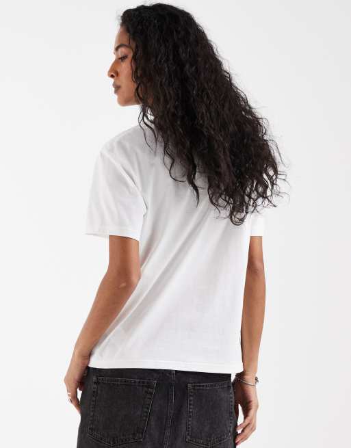Fred Perry - T-shirt met ronde hals en korte mouwen in wit, 4 van 4