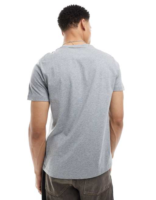 Fred Perry - T-shirt met ronde hals in grijs, 3 van 4