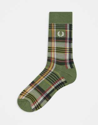 Fred Perry Tartan Socks