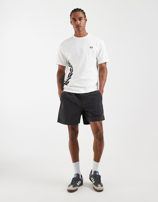 Fred Perry - Tennis - Performance - Tennisshort met logo in zwart, 2 van 5