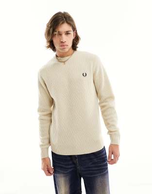 Fred perry 2024 lambswool jumper