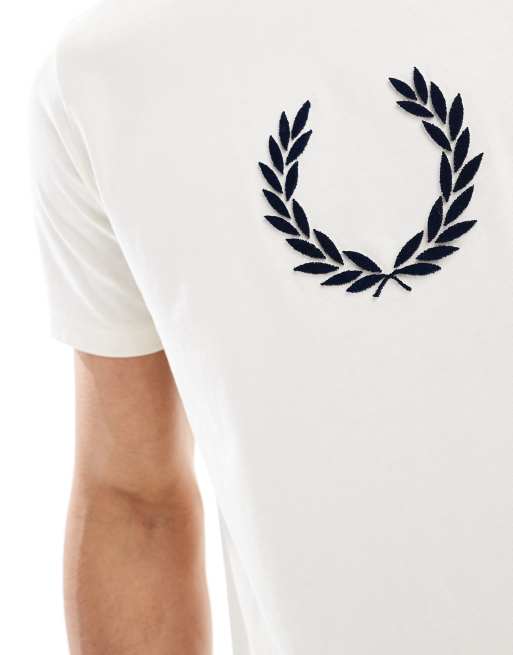 【FRED PERRY】Textured Laurel Wreath T-Shirt ※送関込 FRED PERRY】Textured Laurel Wreath T-Shirt ※送関込