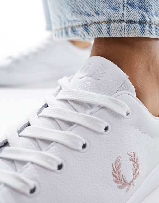 【FRED PERRY】lottie leather trainers ローカット スニーカー Fred Perry Lottie sneakers in white | ASOS