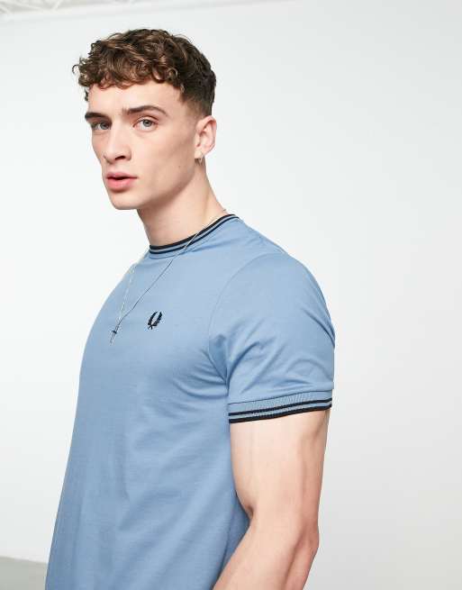 Fred perry clearance collar t shirt