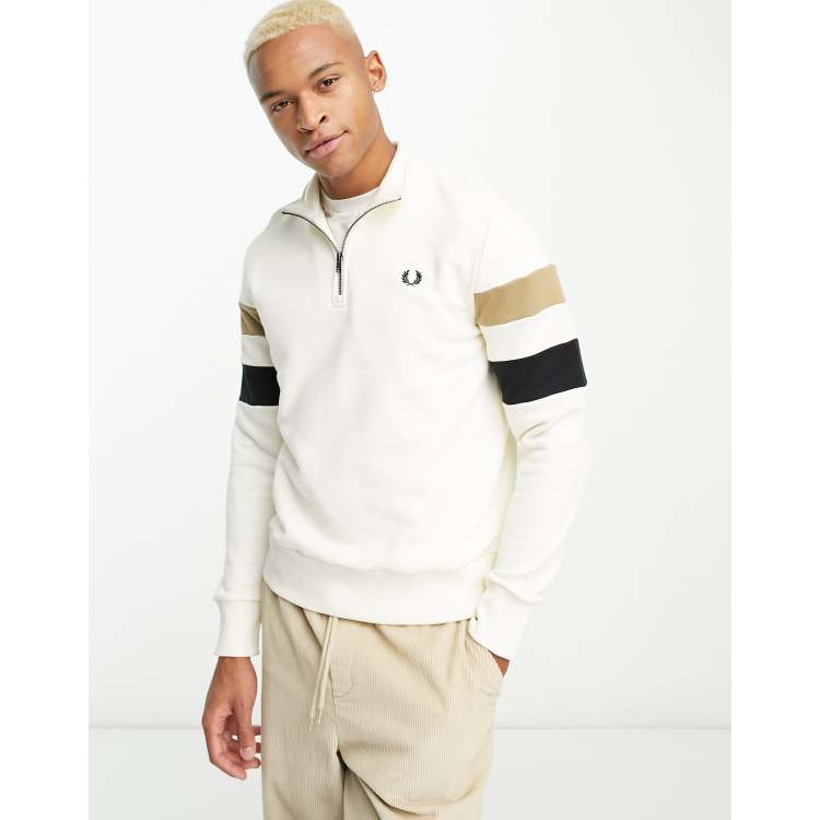 Fred perry best sale quarter zip