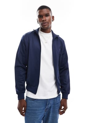 Fred Perry track jacket in navy | ASOS