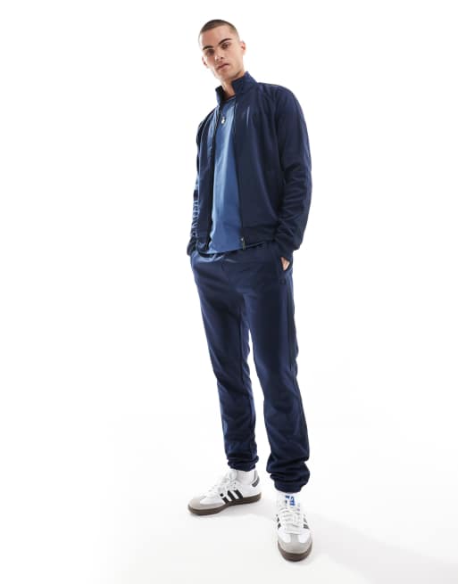 Fred Perry track sweatpants in navy with taping - part of a set
