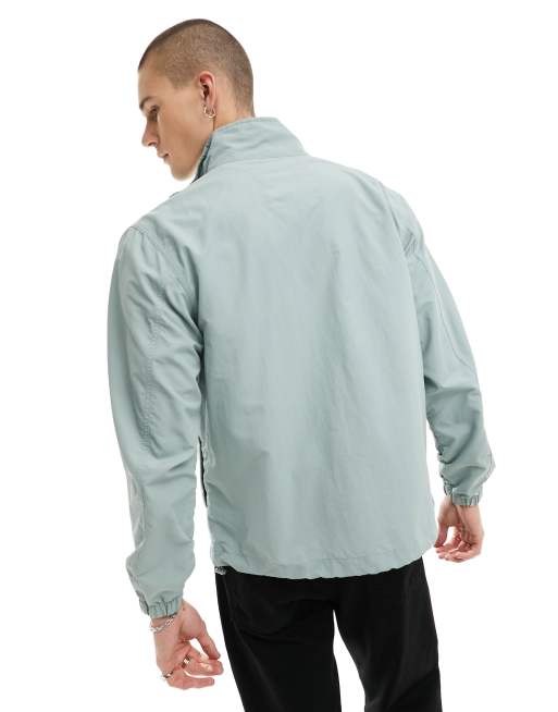 Fred Perry – Trainingsjacke aus Webstoff in Babyblau, 4 von 4