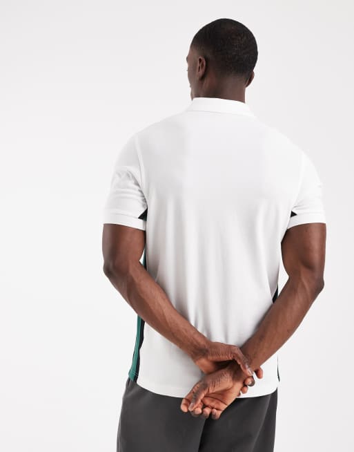 Fred Perry - Tramline - Poloshirt met zijstreep in wit , 5 van 5