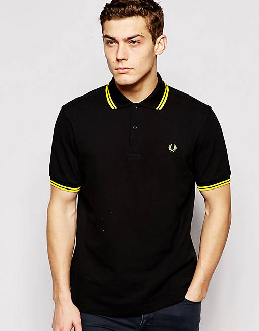 Fred Perry twin tip polo in regular fit | ASOS